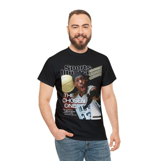 LeBron James Chosen One Sports Illustrated Cover Tee Shirt