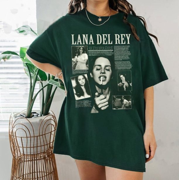 Lana Del Rey Concert Tee, Lana Del Rey Graphic Unisex Shirt, Lana Del Rey Vintage Tee, Lana Del Rey Album T-shirt