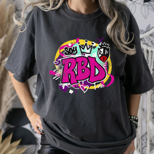 Vintage Soy Rebelde Tour 2023 Shirt, Rebelde Tour Shirt 2023, RBD Touring Shirt, Rbd Fans Sweatshirt, RBD Logo Tee, Rebelde Fans Gift