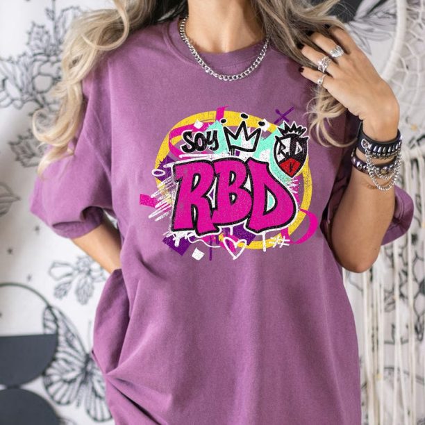 Vintage Soy Rebelde Tour 2023 Shirt, Rebelde Tour Shirt 2023, RBD Touring Shirt, Rbd Fans Sweatshirt, RBD Logo Tee, Rebelde Fans Gift