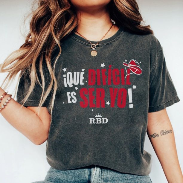 RBD Rebelde Tour 2023 Shirt, Rebelde Tour Shirt 2023, RBD Touring Shirt, Rbd Fans Sweatshirt, RBD Logo Tee, Rebelde Fans Gift