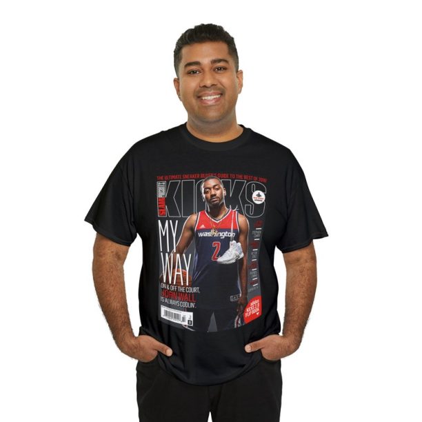 John Wall Washington Wizards NBA Slam Kicks Cover Tee Shirt