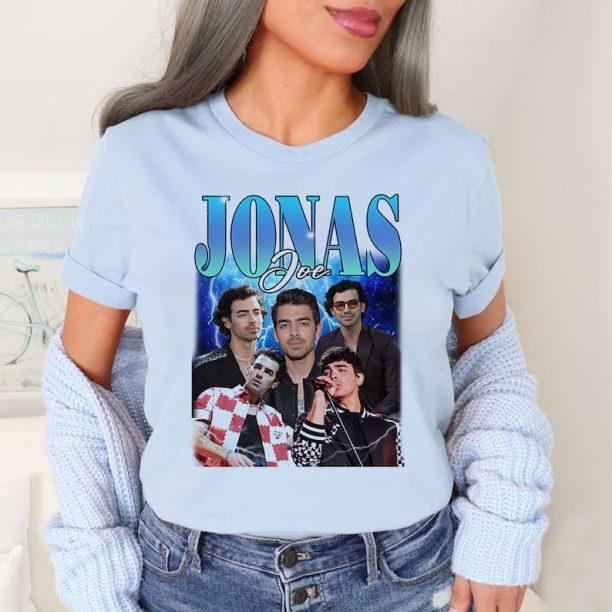 Vintage Jonas Joe Jonas Brothers Shirt, Jonas Brothers full album Shirt, Jonas Brothers Tour Shirt