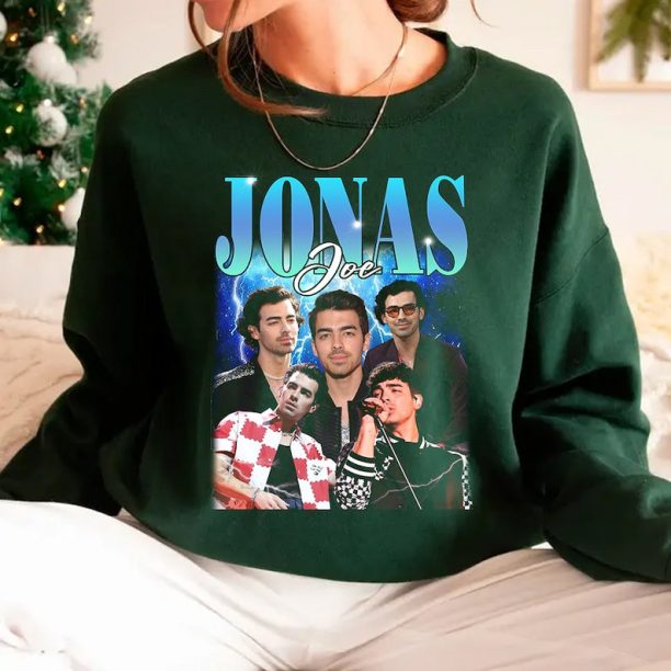 Vintage Jonas Joe Jonas Brothers Sweatshirt, Jonas Brothers full album Shirt, Jonas Brothers Tour Shirt