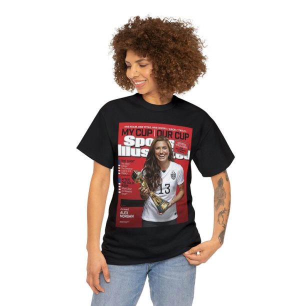 Alex Morgan USAWT Soccer Sports Illustrated Tee Shirt