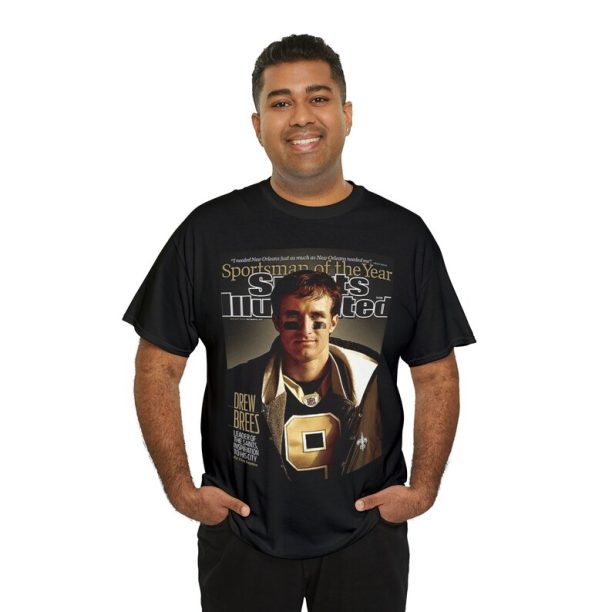 Drew Brees New Orleans Saints NFL Sports Illustrated Tee Shirt