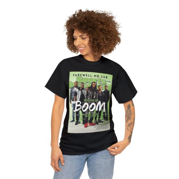 Legion of Boom Richard Sherman Seattle Seahawks NFL Sports Illustrated Cover Tee Shirt