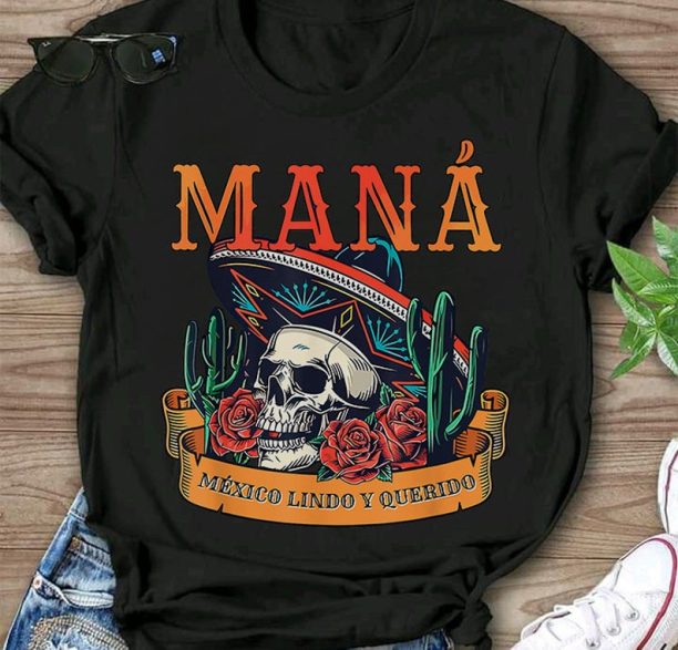 Mana 2023 Mexico Lindo Y Querido T-Shirt Classic Unisex