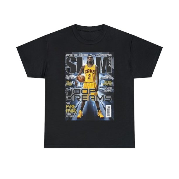 Kyrie Irving Cleveland Cavaliers NBA Slam Cover Tee Shirt