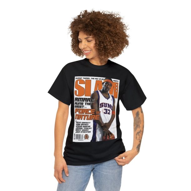 Amar'e Stoudemire Phoenix Suns NBA Slam Cover Tee Shirt