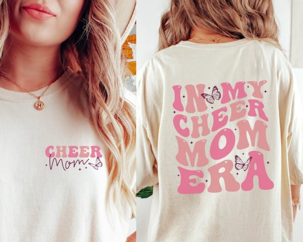 Comfort Colors® Cheer Mom Era Shirt Cheer Mom Shirts Cheermom Shirt Cheer Mom Gift Cheer Mom Tee Cheerleader Mom Tshirt Cheer Mama Shirt