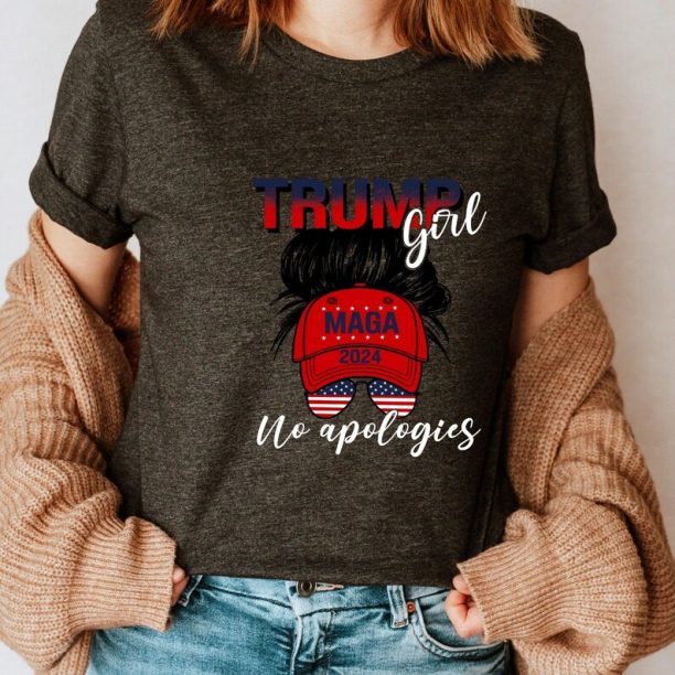 Trump Girl T-Shirt, Trump Arrest T-Shirt, Trump in Jail Shirt, Trump Lover Shirt, Trump 2024 Shirt, Donald Trump Gift