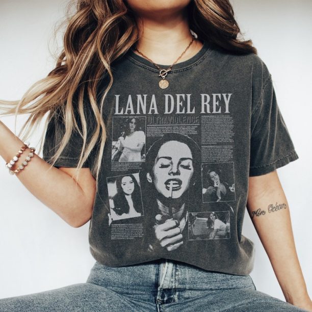 Retro Lana Del Rey Shirt, Lana Del Rey Merch, Lana Del Rey Ultraviolence, Lana Del Ray, Y2K Grunge, Comfort Colors