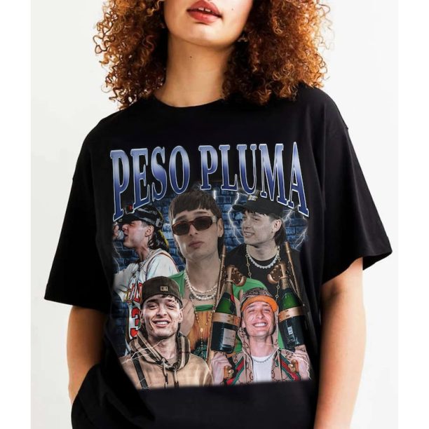 Peso Pluma Vintage Music Shirt, Peso Pluma Merch Gift For Fan Sweatshirt, Peso Pluma World Tour Hoodie