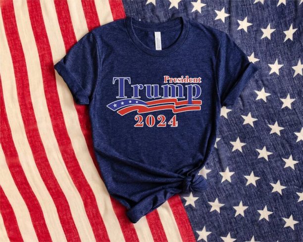 Trump 2024 Shirt, Trump President Shirt, President 2024 Shirt, Trump for President Shirt, Support Trump Shirt