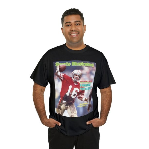 Joe Montana San Francisco 49ers NFL Sports Illustrated Tee Shirt