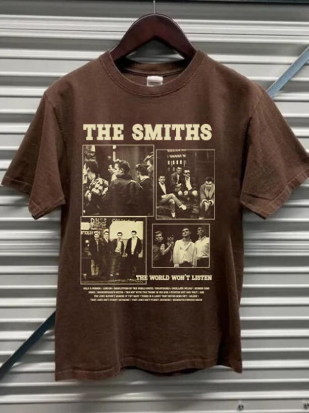 The World Won't Listen Album The Smiths Tshirt The Smiths Shirt, The World Won't Listen Album