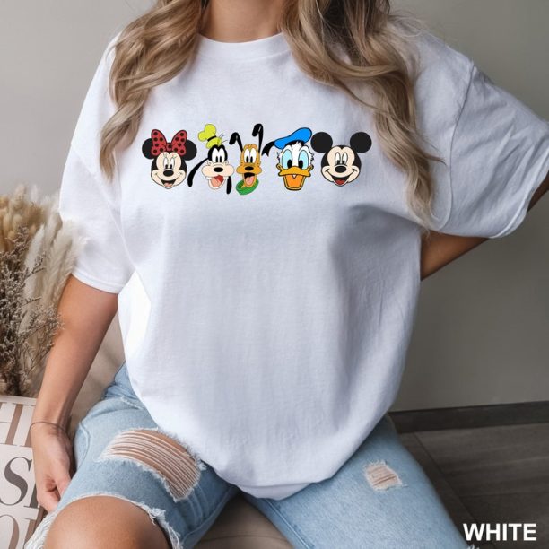 Mickey and Friends Shirts, Comfort Colors® Disney T-shirt, Disney Shirt, Disney Family Couple Shirts, Family Disney World Trip