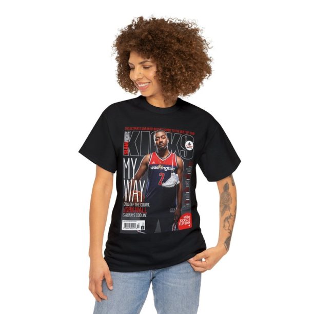 John Wall Washington Wizards NBA Slam Kicks Cover Tee Shirt