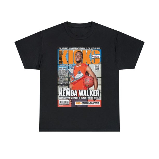 Kemba Walker Charlotte Hornets NBA Slam Kicks Cover Tee Shirt