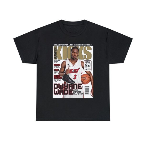 Dwayne Heat Miami Heat NBA Slam Kicks Cover Tee Shirt