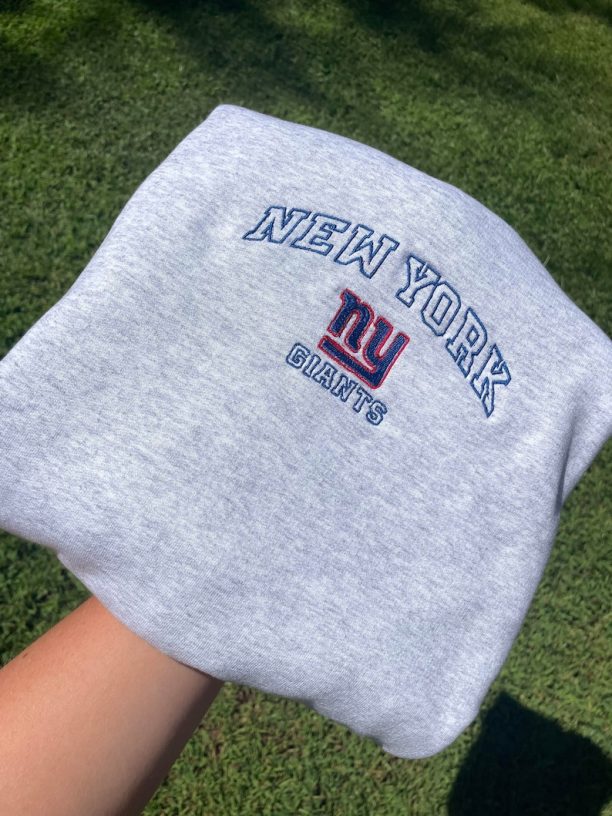 New York Giants Football Embroidered Top