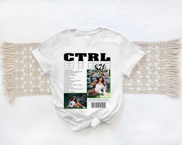 SZA - CTRL Merch Aesthetic T-Shirt