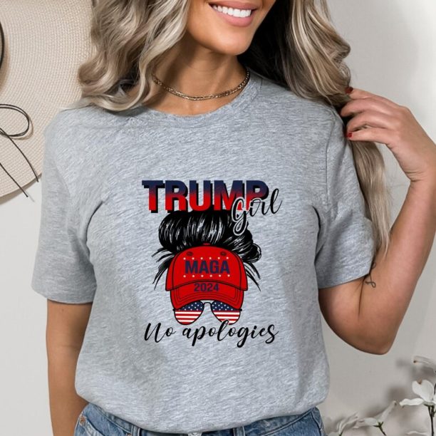 Trump Girl T-Shirt, Trump Arrest T-Shirt, Trump in Jail Shirt, Trump Lover Shirt, Trump 2024 Shirt, Donald Trump Gift