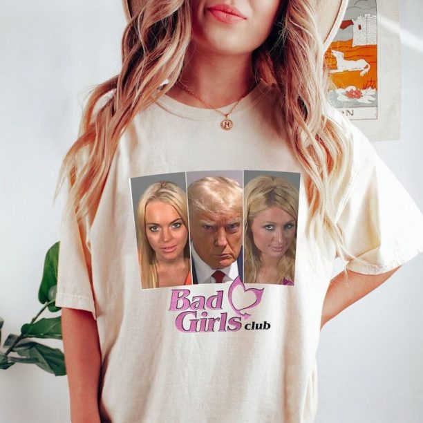 Donald Trump Mugshot Shirt,Bad Girl's Club,Donald Trump Mugshot Meme Shirt,Trump Mugshot Tshirt,Trump Merch