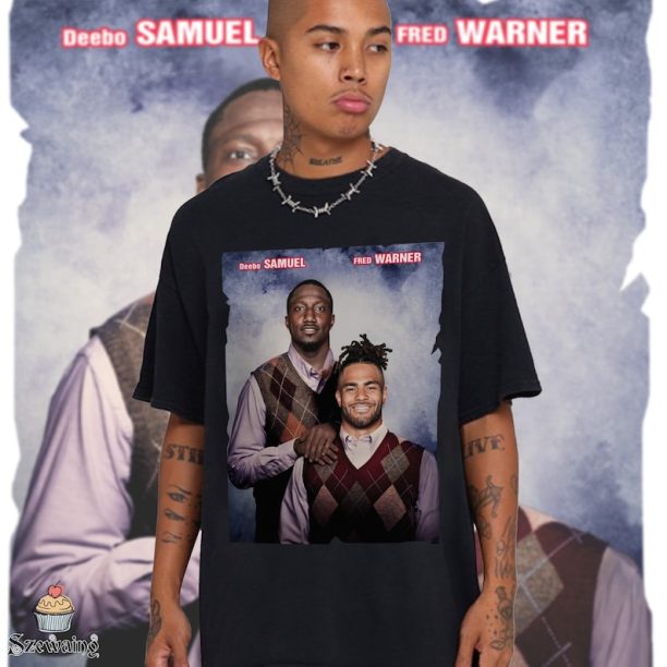 Deebo Samuel Fred Warner Football Fan Shirt, Football Shirt, Game Day Shirt, Vintage 90's Shirt, Unisex, 90s Graphic Tee