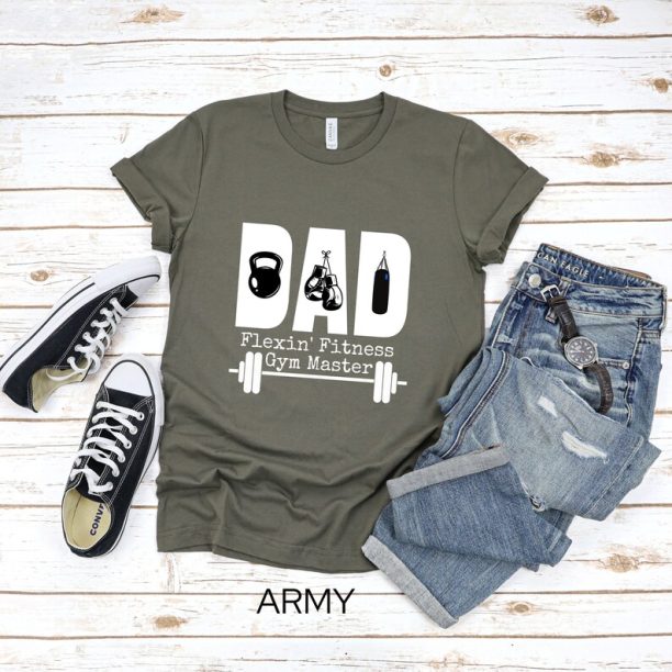 Gym Dad Shirt, Funny Dad Gym Shirt, Fitness Gym Dad Shirt, Fathers Day Gift for Fitness Dads