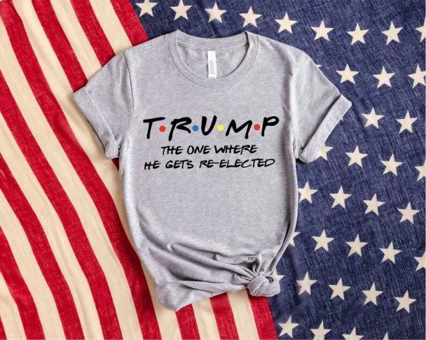 Trump 2024 Shirt, The One Where He Gets Re-elected Shirt, Trump Support T-Shirt, Trump Take America Back Tee