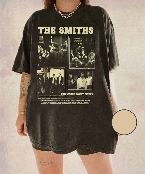 The World Won't Listen Album The Smiths Tshirt The Smiths Shirt, The World Won't Listen Album