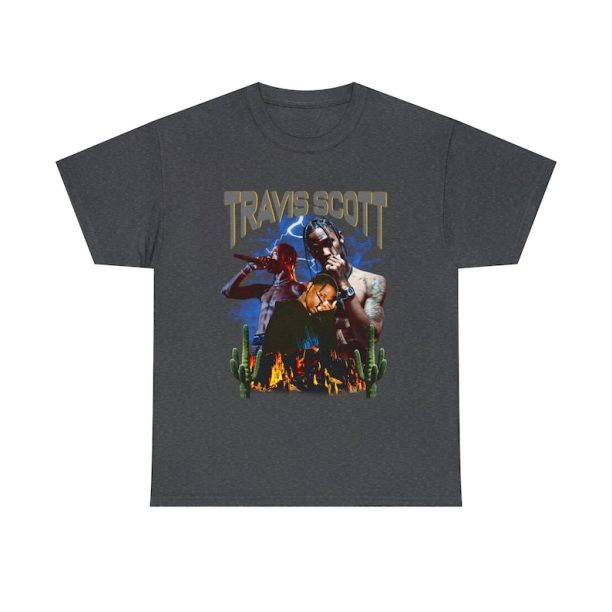 Travis Scott Fashion Heavy Cotton Tee