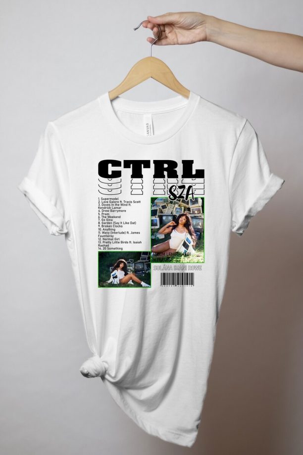 SZA - CTRL Merch Aesthetic T-Shirt