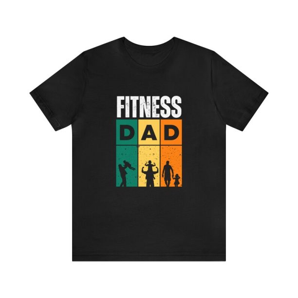 Fitness Dad Tshirt, Gym Dad, Weight Lifter, Father's Day, Gift Idea, Lift Weight, Train Shirt, Strong Dad