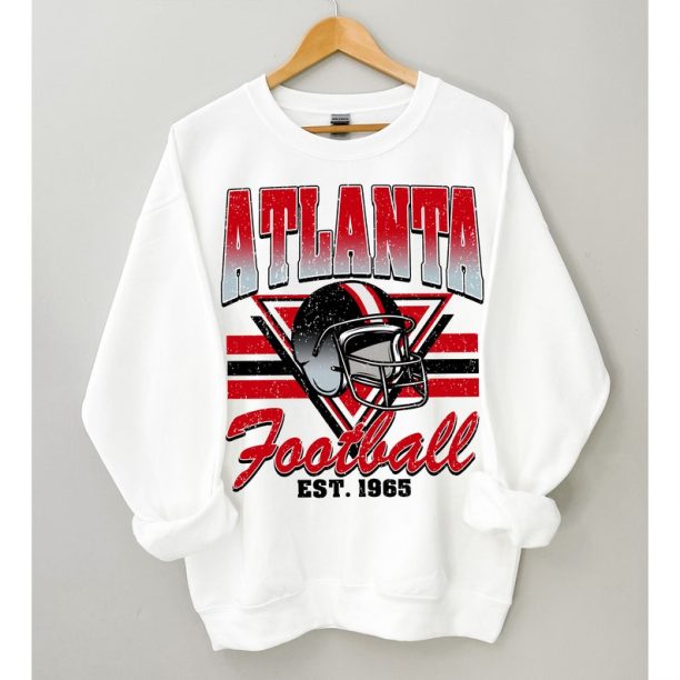 Atlanta Football Sweatshirt, Atlanta Football Shirt, Vintage Style Atlanta Football Sweatshirt, Atlanta Sweatshirt