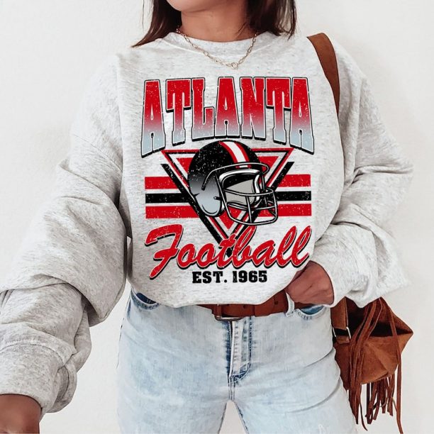 Atlanta Football Sweatshirt, Atlanta Football Shirt, Vintage Style Atlanta Football Sweatshirt, Atlanta Sweatshirt