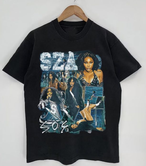 Vintage SZA SOS Shirt, Vintage Sza Good Days Shirt, Sza 90s Shirt, Sza New Bootleg 90s T-Shirt, Sos Sza Merch