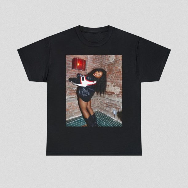 SZA Unisex Vintage Shirt, Music RnB Singer Rapper Shirt, Sza New Bootleg 90s Black T-Shirt, Hip Hop SZA Photoshoot Shirt