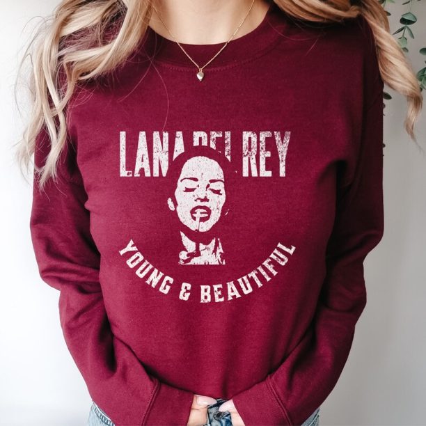 Retro Lana Del Rey sweatshirt vintage ultraviolence concert tour shirt music festival clothing gift for her young and