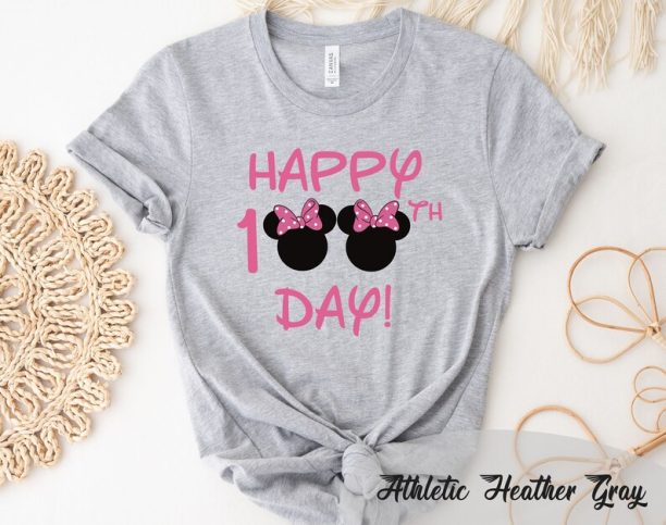 Disney School Shirt, Happy 100 Days Shirt, 100 Days of School Tshirt, Teacher Appreciation, Teacher Shirt