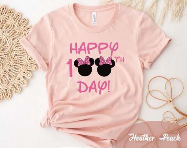 Disney School Shirt, Happy 100 Days Shirt, 100 Days of School Tshirt, Teacher Appreciation, Teacher Shirt