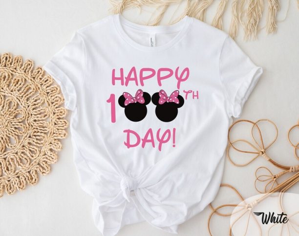 Disney School Shirt, Happy 100 Days Shirt, 100 Days of School Tshirt, Teacher Appreciation, Teacher Shirt