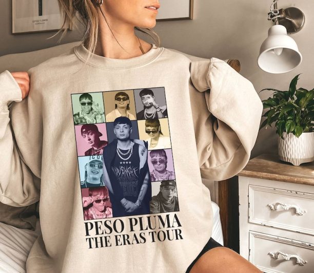 Peso Pluma Eras Tour Shirt | Vintage Peso Pluma Shirt | Peso Pluma Rapper Shirt