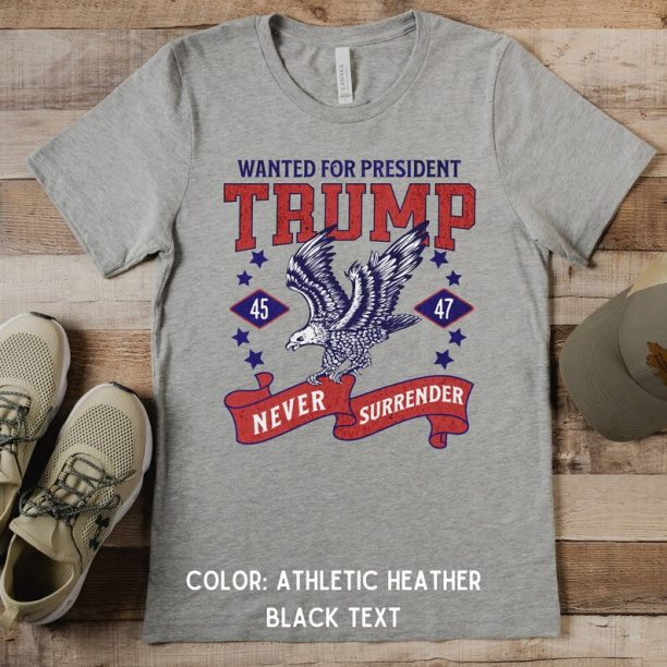 Wanted President Trump Shirt, Donald Trump Election 2024 Hoodie, USA American Patriot Sweatshirt Men