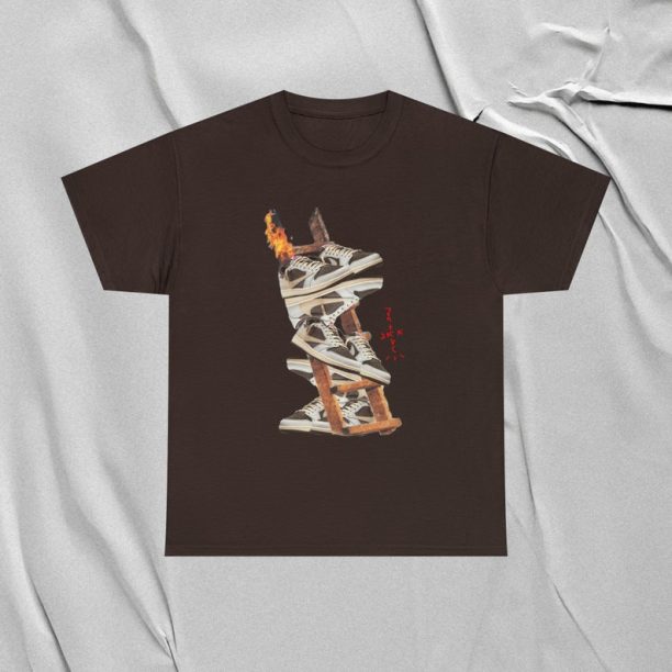 Travis Scott Mocha T shirt, Rap Tee Graphic Print