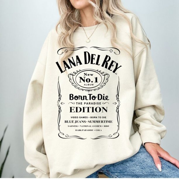 Retro Lana del rey shirt, ultraviolence concert sweatshirt, lust for life album cover