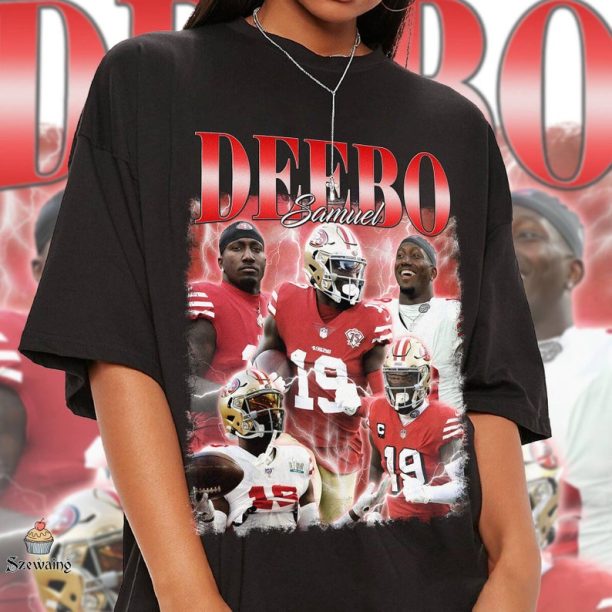 Vintage Deebo Samuel shirt, Football shirt, Classic 90s Graphic Tee, Unisex, Vintage Bootleg, Gift, Retro