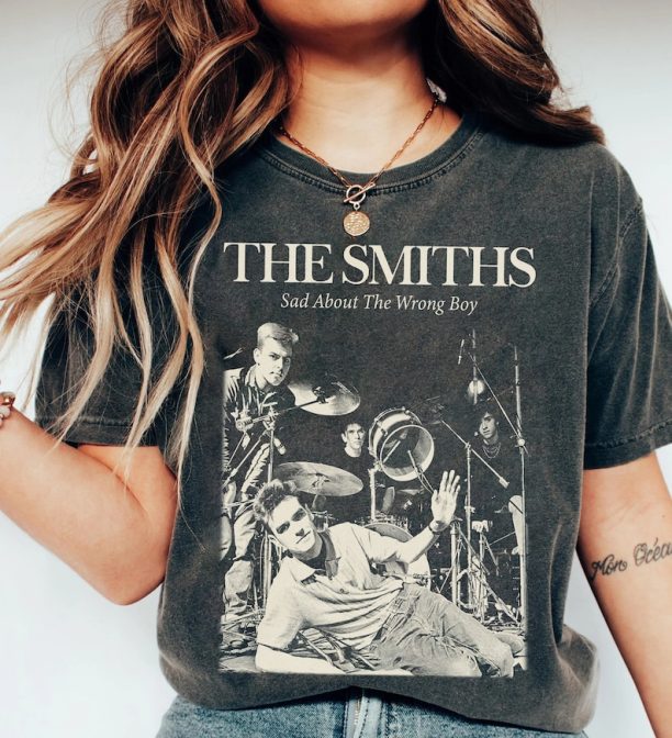 Comfort Color The Smiths sad About the Wrong Boy shirt, Music The Smiths shirt